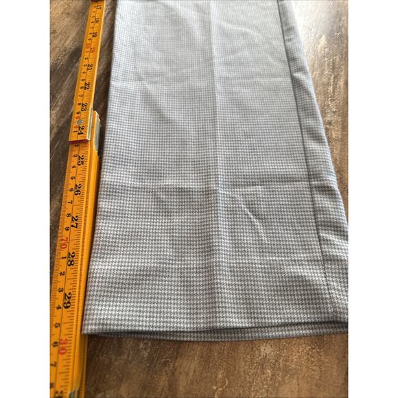 Tommy Hilfiger Tate Gray Houndstooth TH-Flex Dress Pants Mens Size 32 X 30 - Picture 6 of 9